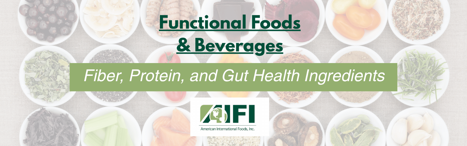 functional foods and beverages